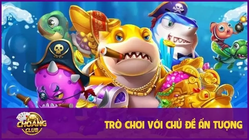 Bắn cá Rùa Xanh - Trò chơi chất lượng ngoài mong đợi 1 Trò chơi với chủ đề ấn tượng