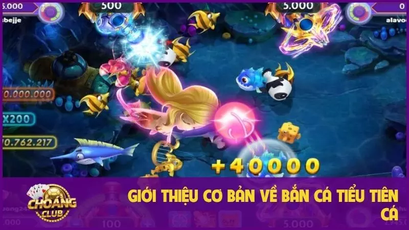 Bắn cá Tiểu Tiên Cá - Game giải trí dẫn đầu xu hướng 1 Giới thiệu cơ bản về bắn cá Tiểu Tiên Cá