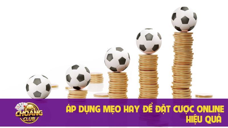 Áp dụng mẹo hay để đặt cược online hiệu quả 